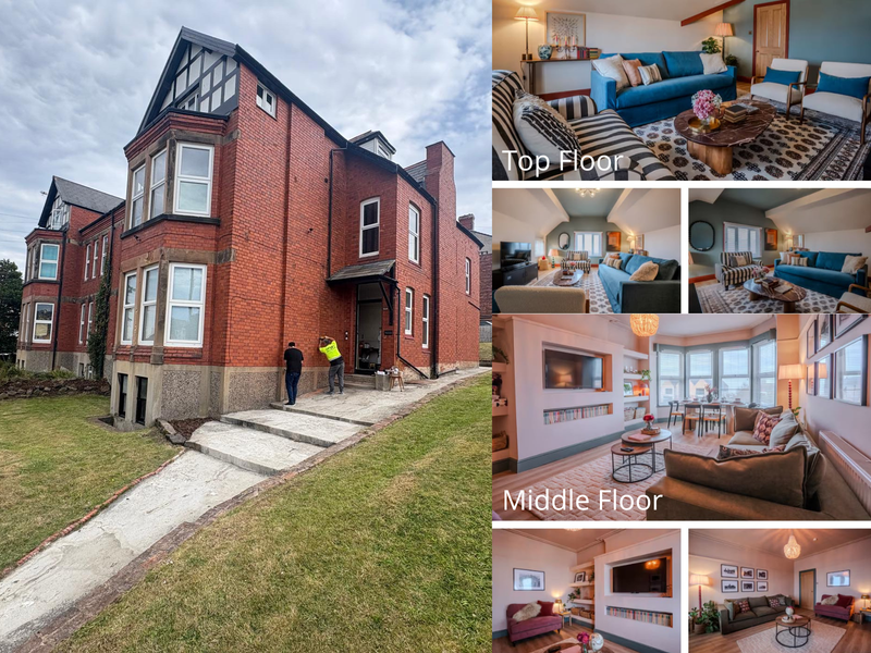 Albion Street — a block of three, reworked into a £1.1m asset